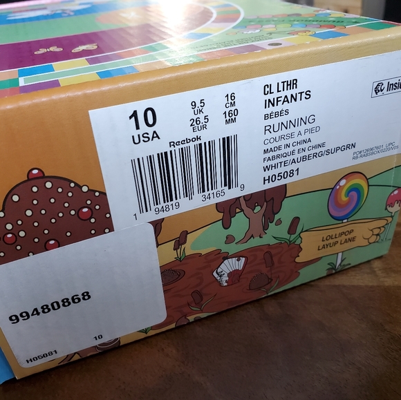 Candyland Reebok - Picture 9 of 10